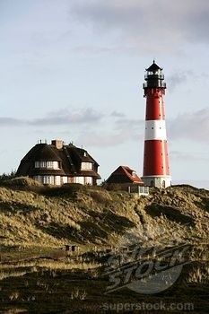 Photo:  North Sea Island Sylt Hoernum Lighthouse, Germany